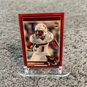 Panini Score 2025 - Ja'Corey Brooks Rookie Card *Red Parallel 🔥